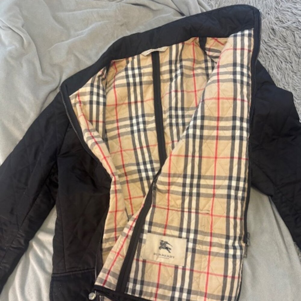 BURBERRY House Check Pattern Utility Jacket - Picture 4 of 7